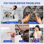 Durable 92.25 Inch Dryer Belt for Whirlpool, Kenmore