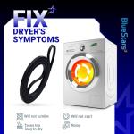 Durable Dryer Drum Belt for Whirlpool and Kenmore