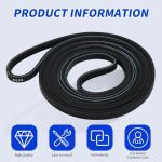Durable 92.25 Inch Dryer Belt for Whirlpool, Kenmore