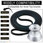 Seentech Dryer Belt and Motor Pulley Set