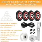 Dryer Repair Kit for Maytag, Whirlpool, Kenmore
