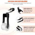 Dryer Drum Belt & Pulley Kit for Whirlpool