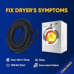 Canamax Dryer Drum Belt Pack for Kenmore & Whirlpool