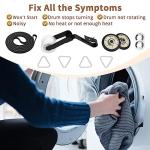 Dryer Repair Kit with Belt for Whirlpool Kenmore