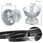 Seentech Dryer Belt and Motor Pulley Set