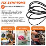 Dryer Drum Belt 93.5 inches for Whirlpool Kenmore