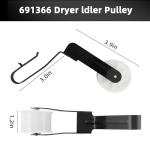 Dryer Repair Kit and Belt for Whirlpool Models