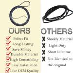 Whirlpool Kenmore Dryer Drum Belt Replacement (2-Pack)