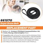 Dryer Drum Belt 93.5 inches for Whirlpool Kenmore