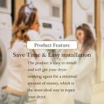 Whirlpool Kenmore Dryer Drum Belt Replacement (2-Pack)