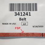 Whirlpool Kenmore Dryer Drum Belt OEM 341241