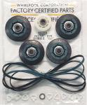 Whirlpool Dryer Rollers and Belt Pulley Kit