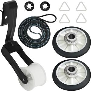 Whirlpool Kenmore Dryer Belt and Drum Pulley Kit