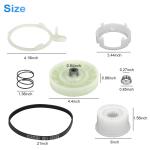 Whirlpool Washer Pulley Clutch Kit and Drive Belt