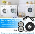 Whirlpool Roper Estate Dryer Belt and Roller Kit