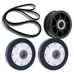 Speed Queen Whirlpool Dryer Drum Roller and Belt Kit