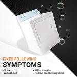 Whirlpool Maytag JennAir Dryer Tumbler Motor Belt