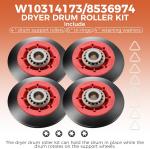 Whirlpool Dryer Repair Kit with Idler Pulley & Parts