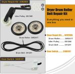 Dryer Maintenance Kit for Whirlpool Maytag Models