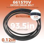 Whirlpool Dryer Repair Kit with Idler Pulley & Parts