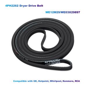 Dryer Drive Belt WE12M29 Compatible with GE, Whirlpool