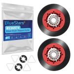 Durable Dryer Drum Support Roller Pack of 2