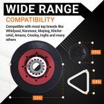 Durable Dryer Drum Support Roller Pack of 2