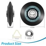 Dryer Drum Support Roller Kit - 4PCS