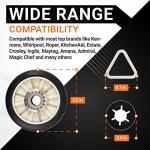 BlueStars Dryer Rear Drum Support Roller Kit