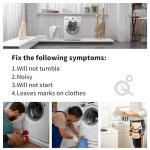 Dryer Drum Support Roller Kit Compatible with Whirlpool