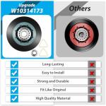 Dryer Drum Support Roller Kit - 4PCS