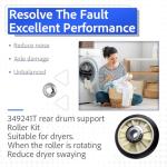 Dryer Drum Roller Kit for Whirlpool & Kenmore