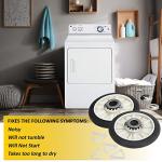 Seentech Dryer Drum Roller Kit for Whirlpool