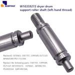 W10359272 Dryer Drum Roller Shaft 2-Pack