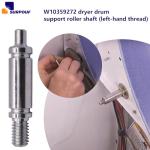 W10359272 Dryer Drum Roller Shaft 2-Pack