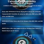 W10314173 Dryer Roller for Maytag and Whirlpool