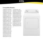 GOOSUROO W10359269 W10359270 Dryer Shaft Kit