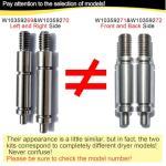 GOOSUROO W10359269 W10359270 Dryer Shaft Kit