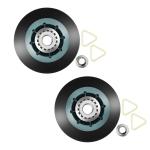 Whirlpool Dryer Roller W10314173 - 2-Pack