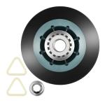 Whirlpool Dryer Roller W10314173 - 2-Pack