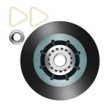 Whirlpool Dryer Roller W10314173 - 2-Pack