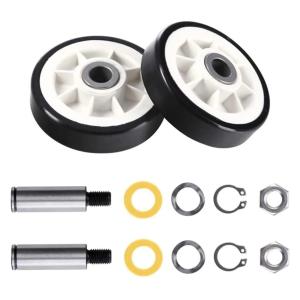Dryer Drum Support Roller Kit - 2 Pack