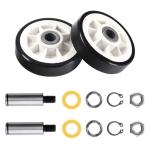 Dryer Drum Support Roller Kit - 2 Pack