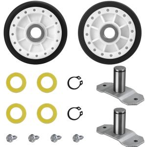 Dryer Drum Roller Kit for Whirlpool Dryers