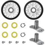 Dryer Drum Roller Kit for Whirlpool Dryers