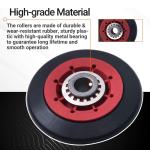 2-Pack Dryer Drum Support Rollers for Whirlpool Maytag