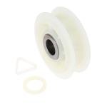 Dryer Idler Pulley Roller Wheel Kit - 3pcs