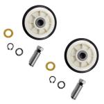 Dryer Drum Support Roller Kit - 2 Pack