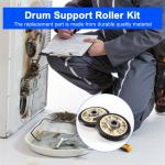 Dryer Drum Roller Kit for Whirlpool Kenmore