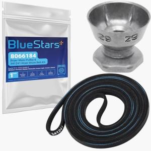 Dryer Motor Pulley and Drum Belt Combo